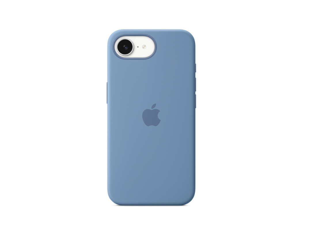 Apple iPhone 16e Silicone Case – Winter Blue - Same Day Delivery Qatar Apple iPhone 16e Silicone Case – Winter Blue - Same Day Delivery Qatar